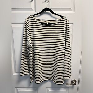 Eileen Fisher Organic Cotton Ling Sleeve Too, XL